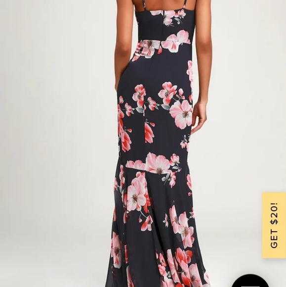 Lulus Floral Dress NWT - Picture 3 of 3